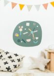 Groen Ovale Magneetsticker Kinderkamer