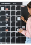 muur kalender magneetsticker