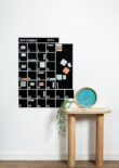 magneetsticker muur kalender