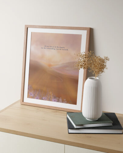 Christelijke Poster Ik Ben Met U Alle Dagen